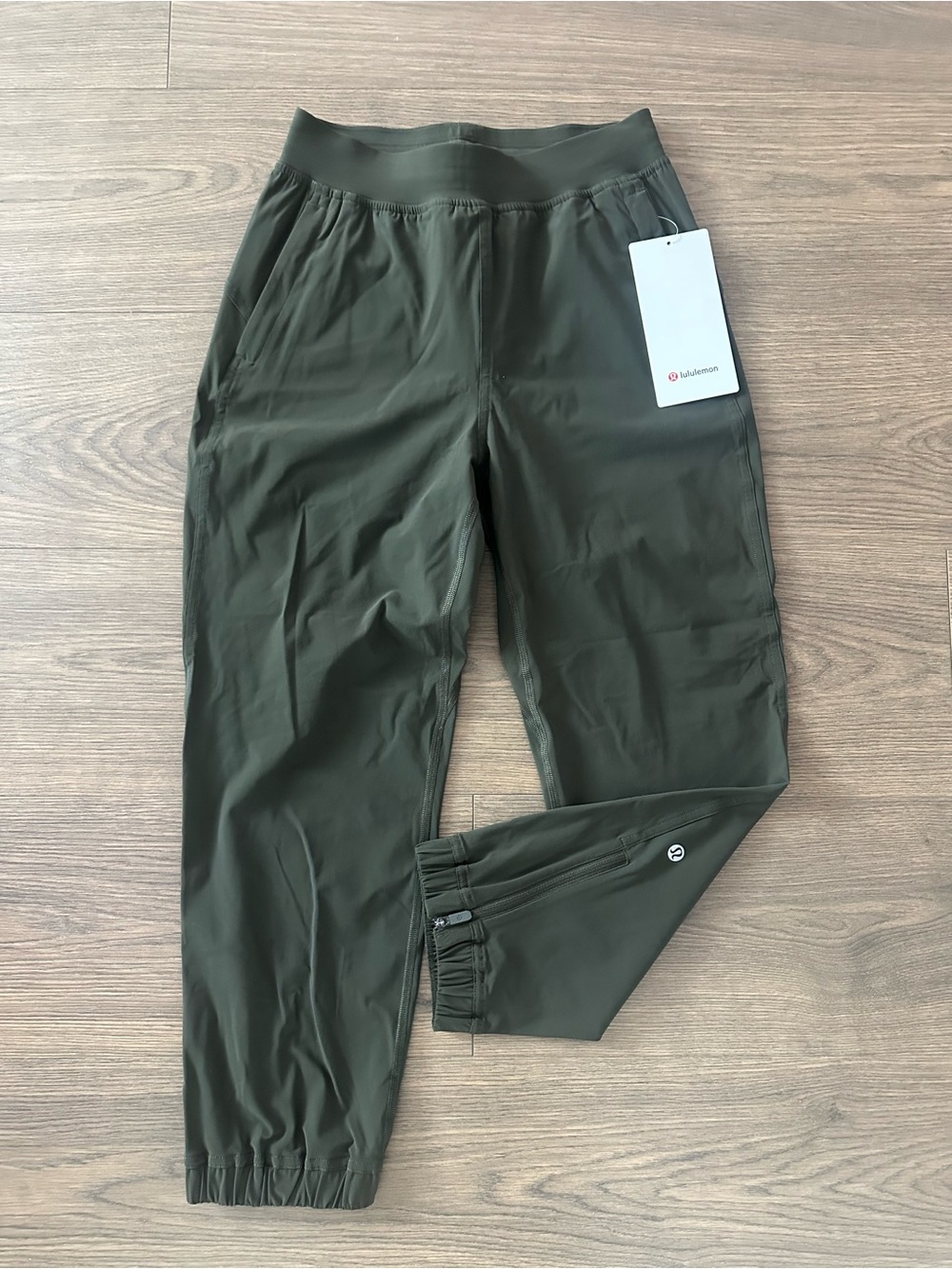 NWT lululemon athletica Dark Olive Green High-Rise Leggings